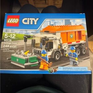 Lego City garbage truck set